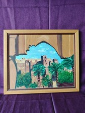 Tableau Paysage Maroc Peint À La Main