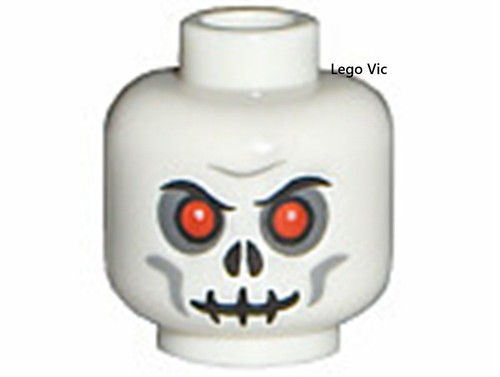 Lego 3626pb0269 head - 3626pb0269, skull