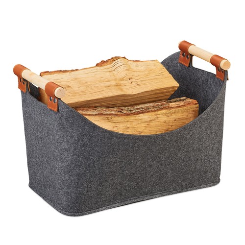 Sac feutre panier de - sac, en