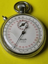 (1) Montre de gousset Chrono LACORDA Fonctionne Manque  Un Bouton  
