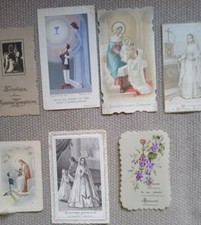 lot de 12 images pieuses