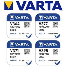 Pile VARTA au choix SR621SW SR626SW SR920SW SR927SW pour Montre
