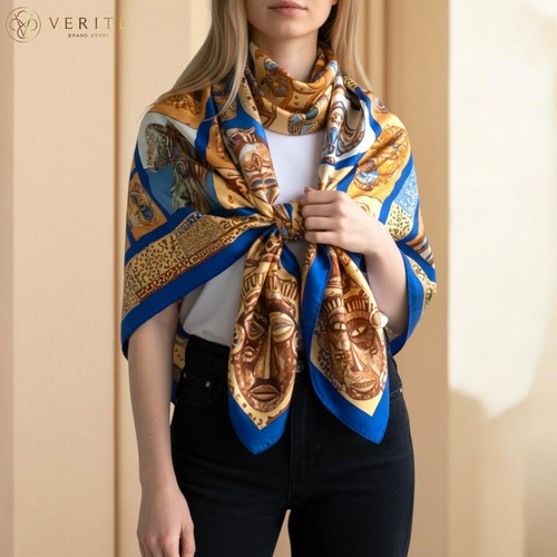 Rare vintage hermes - hermes, silk