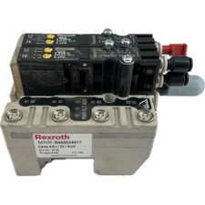 REXROTH R480034017 DISTRIBUTEUR PNEUMATIQUE  +2x VALVE REXROTH 0 820 057 101