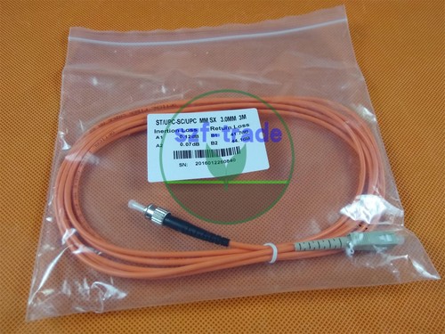 New fiber optic cable - st-sc,