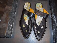 MULES A TALON MOSQUITOS NOIRES T 38 SEXY ++ VINTAGE COLLECTOR A 15€ ACH IMM VOIR