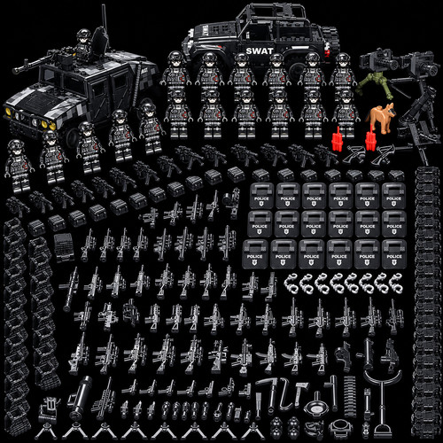 Lot lego militaire moderne