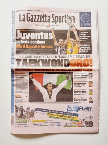 Gazzetta dello sport août - gazzetta,