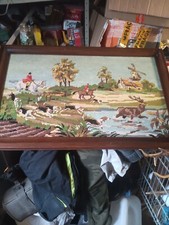 Tableau en bois  canevas