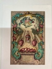 gravure ancienne Réhaussée