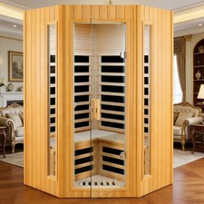 Canadian hemlock wood sauna - hemlock,