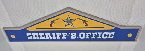Panneau bureau sheriff - bureau,