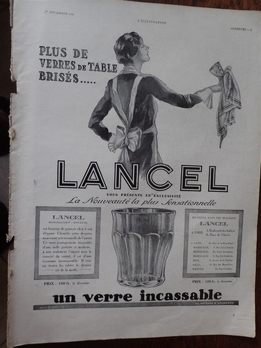 Lancel verre incassable gant - +,