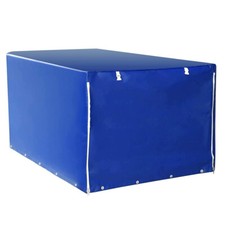 Bâche de remorque ceinture caoutchouc 210 x 114 x 88cm 610 g/m² ME98 bleu DPL1