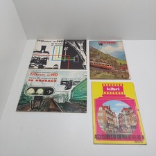 Ho Horny Fleischmann kibri lot ancien catalogue plan train 
