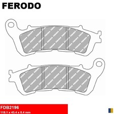 Plaquettes Ferodo de frein