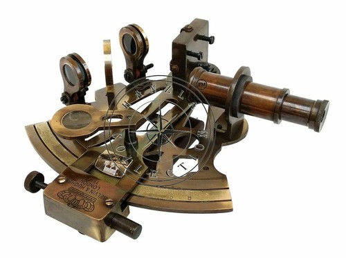 Ancien sextant marine - sextant, en