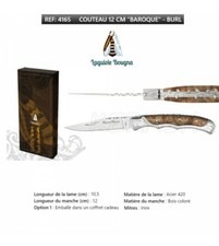 Coffret couteau pliant 12 cm