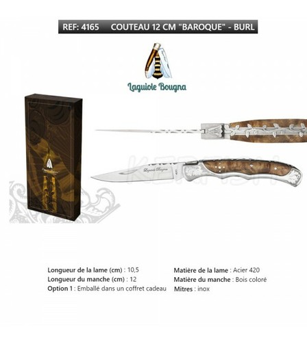Coffret couteau pliant - , 12