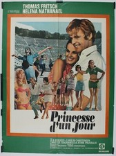 Vaissier Princesse d'un jour 1968 Affiche Originale Cinéma
