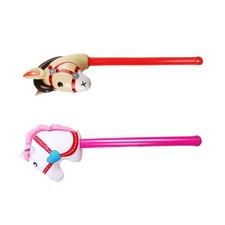 Tête de cheval gonflable pour