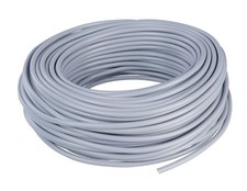 Fil électrique Auto Souple isolé PVC 1.5 mm² Gris ( Bobine de 10 M )