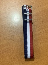 Bracelet De Montre Nato Bleu