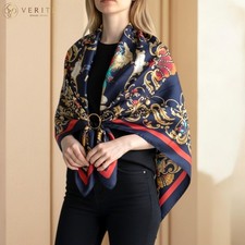 RARE VINTAGE foulard en soie