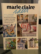 mag travaux manuels Marie Claire Idees n•137 aux couleurs du printemps