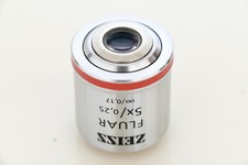 ZEISS Axio Microscope High End Objectif Fluar 5x 0,25 Oo 440125 RMS Planapo Haut
