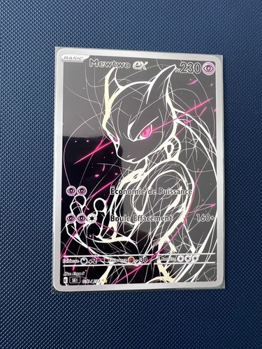 Carte fan art - art, mewtwo
