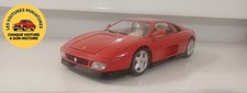 Ferrari 348 Tb 1989 Burago 1.18 - Miniature rouge - Rare Vintage Collector 