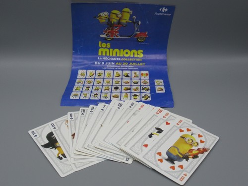 Cartes jouer les minions - les,