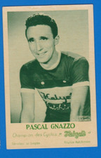 CYCLISME carte cycliste PASCAL