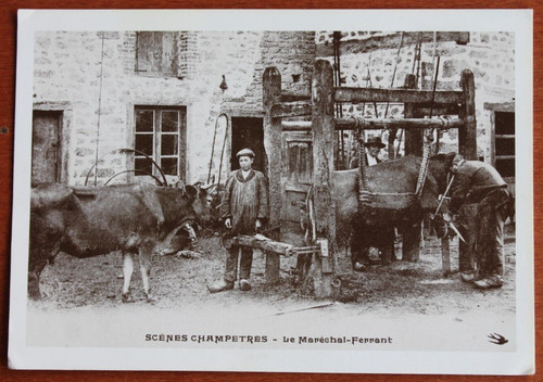 Carte postale cpa scènes - postale,
