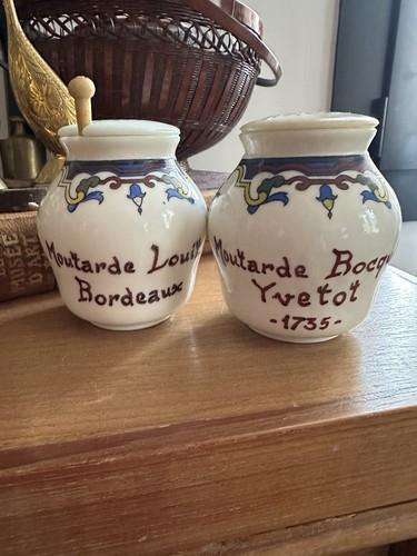 Anciens pots moutarde - 2,
