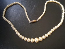 Collier vintage perles