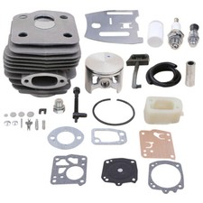 54mm Cylinder Piston Carb Kit Fit For Husqvarna 288 288XP 281 181 # 503506301
