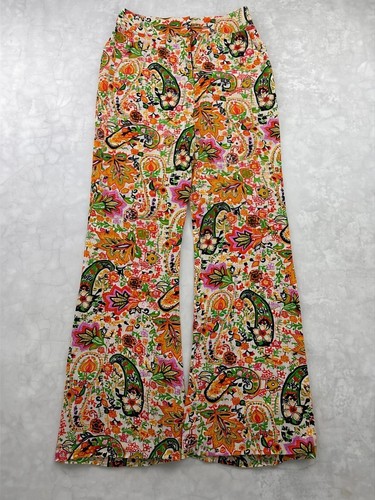 Pantalon fluide fleuri - fluide,
