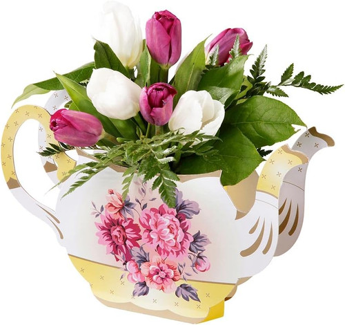 Tea party floral - party,