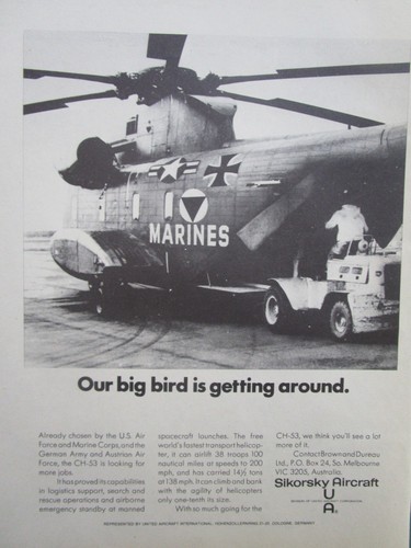 Pub sikorsky ch - 9/70,
