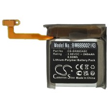 Batterie pour Samsung Galaxy Watch 4 (40mm), Watch4 Classic (42mm) 240mAh 3,88V