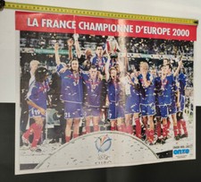 magazine ONZE MONDIAL poster équipe de france Euro 2000 football