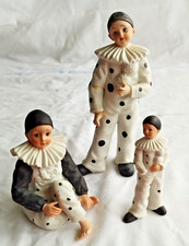 Lot de 3 sujets en porcelaine