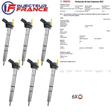 6x 0445115079 059130277AB Injecteur VW Touareg Audi A4 A5 A6 3.0 Tdi 0445115037