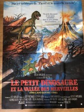 LE PETIT DINOSAURE ET LA VALLEE DES MERVEILLES Affiche de cinéma  120x160 cm