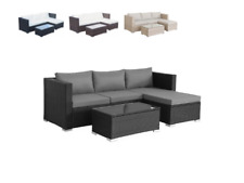 Salon De Jardin Fauteuil Canapé Coussin Rembourré Mobilier Terrasse Extérieur FR