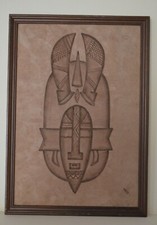 Tableau Africain ancien