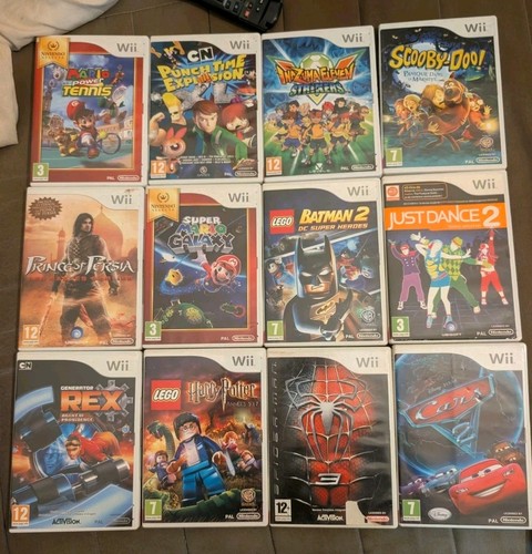 Lot jeux wii vendu - de,