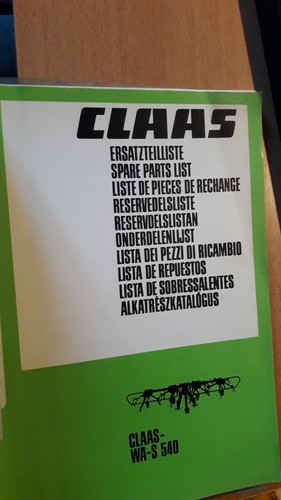 Claas faneuse 540 - wa-s,